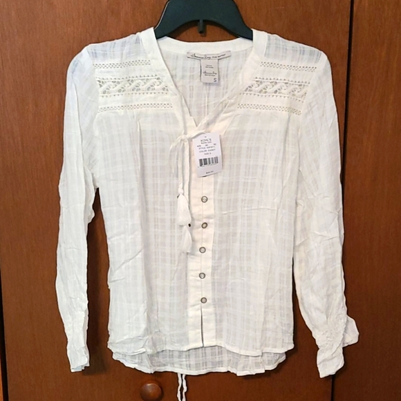 American  Rag Tops - American Rag blouse NWT